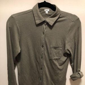 Splendid button down Small long sleeve